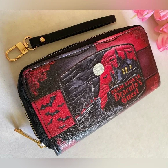 Lettoria Dracula Wallet Wristlet Halloween - Picture 6 of 9